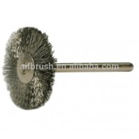 Metal polishing brush with handle for jewelry processing machinery,used in polishing machine