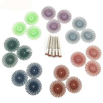 Goldsmith Tools Silver Polishing Brush 3M RADIAL BRISTLE DISCS With Mandrels